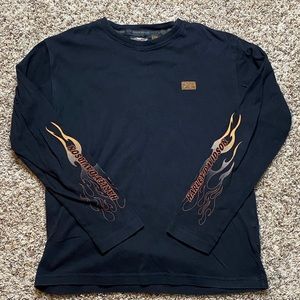 Vintage Harley Davidson live to ride long sleeve